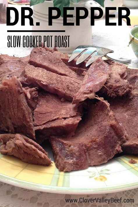 Dr Pepper Chuck Roast Crock Pot, Dr Pepper Roast Crock Pot, Dr Pepper Beef Roast Crock Pot, Dr Pepper Pot Roast Crockpot, Beef Arm Roast Recipes Crockpot, Dr Pepper Roast, Beef Roast Crockpot Recipes, Roast Crockpot Recipes, Crockpot Rump Roast