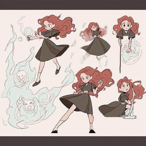 Color Schemes Character Design, Black Dress Drawing Character Design, Character Sheet For Animation, Simplified Drawing Style, Motherly Character Design, Character Design Animation Cartoon, Lineless Character Design, Shadow Person Character Design, Simple Character Poses