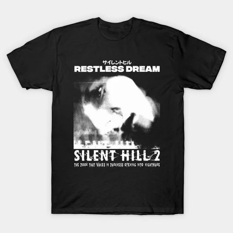 Silent hill 2 Restless dream - Silent Hill - T-Shirt | TeePublic Silent Hill Game, Chevy Camaro Z28, Earl Sweatshirt, Silent Hill 2, Shirt Prints, Grandpa Shirt, Silent Hill, Chevy Camaro, Tank Top Hoodie