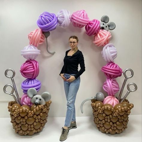 Party Balloons Diy, Balloon Bouquet Diy, Deco Ballon, Balloon Artist, Balloon Crafts, Diy Balloon Decorations, Balloon Arrangements, Birthday Balloon Decorations, Balloon Sculptures