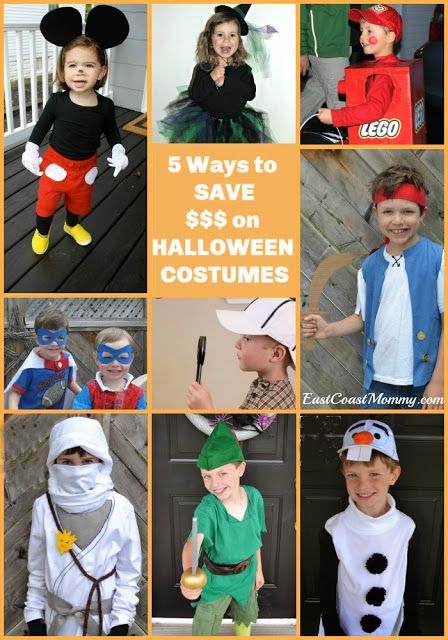 Clever ways to save money on Halloween costumes. I especially love the no-sew DIY options. #budgetfriendly #halloweencostumes #momadvice Kids Elf Outfit, Karneval Diy, Easy Halloween Costumes Kids, Got Costumes, Easy Diy Costumes, Halloween For Kids, Diy Costumes Kids, Diy Halloween Costumes For Kids, Kids Costumes Boys