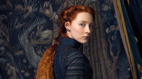 Woman With Red Hair, Marie Stuart, Fantasy Names, Saoirse Ronan, Queen Of Scots, Mary Stuart, Mary Queen Of Scots, Long Red Hair, Fantasy Photography