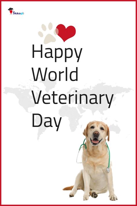 Happy World Veterinary Day, Dream Job Aesthetic, Animal Calendar, Job Aesthetic, World Veterinary Day, Veterinary Day, Emoji Wallpaper Iphone, Vet Student, Vet School