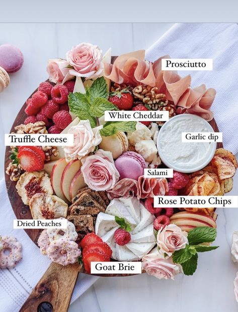 Charcuterie Board Barbie, Galentines Party Finger Food, Pink Cheese Board, Galentine Charcuterie Board, Girly Charcuterie Board, Pink Charcuterie Board Ideas, Romantic Charcuterie Board For Two, Galentines Charcuterie Board Ideas, Barbie Charcuterie