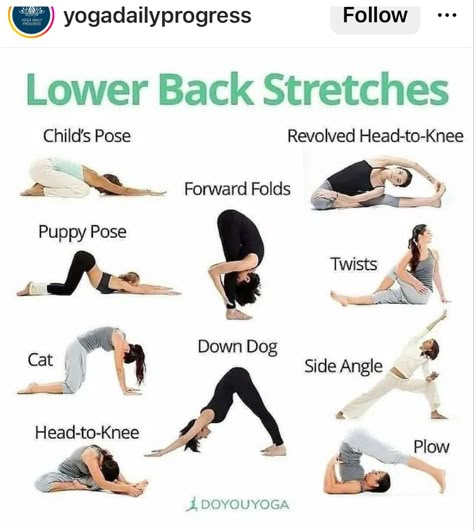 Lower Back Stretches, Lower Back Pain Stretches, Yoga Poses For Back, Yoga For Back, Back Pain Stretches, Stretching Routine, Back Stretches For Pain, Lower Back Pain Exercises, Yoga For Back Pain