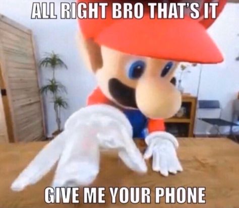 reaction memes (mario/super mario) Funny Mario, Mario Memes, Funny Content, The Games, Gacha Life, Mood Pics, Mario, Give It To Me, Humor