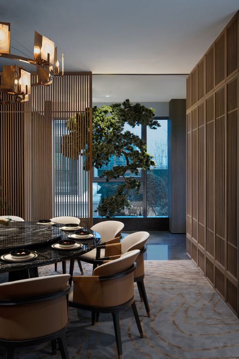 YinjiSpace - Feiyan Ranse Design x Quzhou Sifang Club Chinese Restaurant Design, Meet The Owner, Restaurant Plan, Residence Interior, Fine Restaurant, Luxury Chairs, Function Room, Private Dining Room, Modern Restaurant