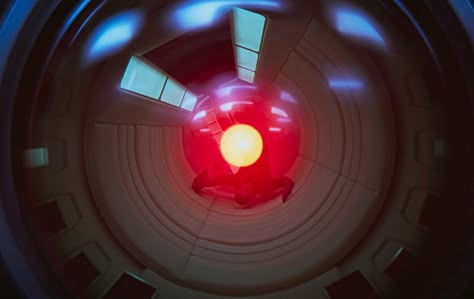 cinematography - How did Kubrick shoot HAL's "eye" in 2001: A Space Odyssey? - Movies & TV Stack Exchange Keir Dullea, Requiem For A Dream, Tragic Love Stories, Movie Board, Alan Turing, A Space Odyssey, 2001 A Space Odyssey, Space Oddity, Eye Eye