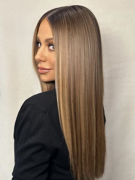 Dorit Kemsley Hair, Natural Hair Highlights, Honey Blonde Balayage, Dorit Kemsley, Rambut Brunette, Best Hair Dye, Summer Blonde Hair, 2023 Love, Cute Hair Colors