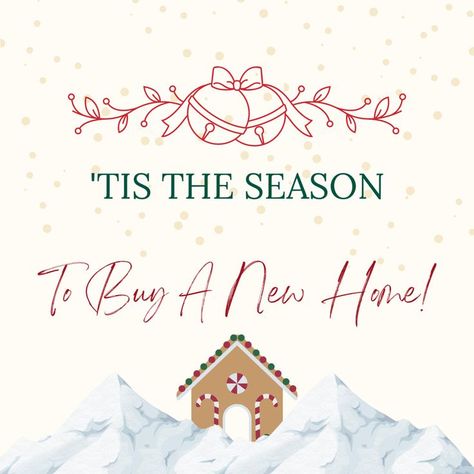 Gingerbread houses are fun, but a real home is way better! I'd love to help you settle into a new home this holiday season. Call me today! Karyn 702.355.2200 Carlton Holland Realty #getkaryn #carltonhollandrealty #TisTheSeason #Holidays #Winter #HomeSearch #RealEstate #Realtor #House #BuyANewHome #GingerBreadHouse Merry Xmas Greetings, Holiday Social Media Posts, Real Estate Marketing Quotes, Realtor Humor, Christmas Marketing, Real Estate Marketing Strategy, Real Estate Fun, Real Estate Agent Marketing, Real Estate Marketing Design