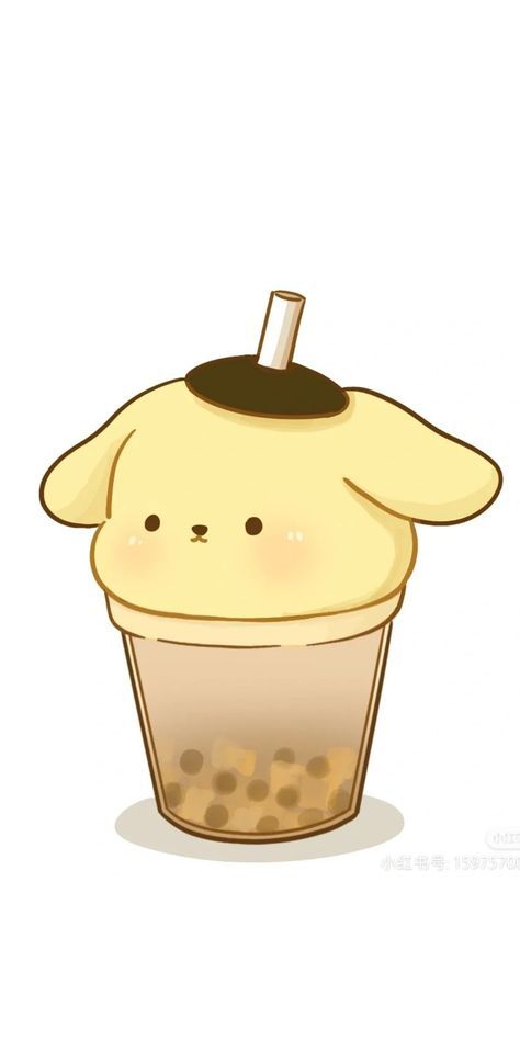 Pompom Purin, Kawaii Cups, Njoy Obs, Album Cover Wallpaper Collage, Hello Kitty Themes, Cute Sanrio, Sanrio Stuff, Hello Kitty Characters, Kitty Drawing