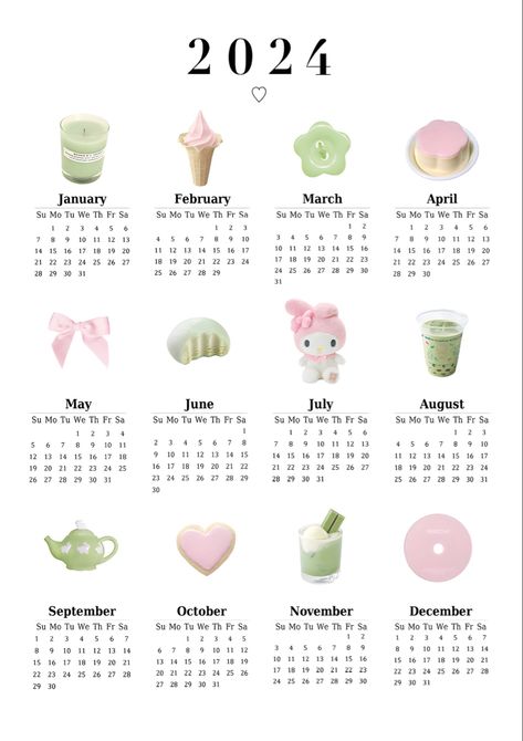 2024 Calender Aesthetic Printable, Pink 2024 Calendar, 2024 Aesthetic Calendar Printable, 2024 Calendar Aesthetic Printable, Aesthetic 2024 Calendar, Calander Aesthetic 2024, Calendar 2024 Aesthetic Cute, Cute Calendar Icon, Calendar 2024 Aesthetic