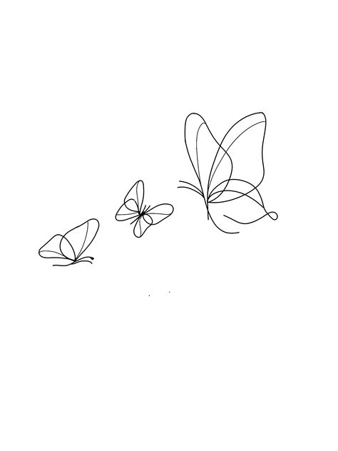 Black Line Butterfly Tattoo, Linear Butterfly Tattoo, Wispy Butterfly Tattoo, Minimalist Tattoo Butterfly, Tattoo Butterfly Design, Female Tats, 224 Tattoo, Small Butterfly Tattoo, Iphone Music