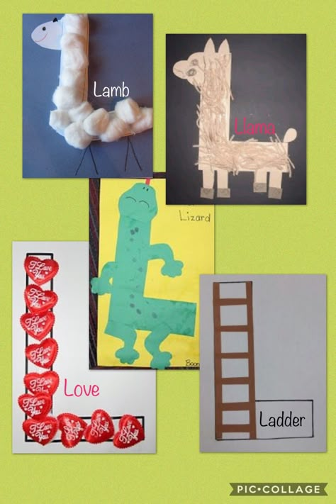 Letter L Science For Preschoolers, L Letter Activities For Preschool, L Craft For Preschool, L Letter Craft Preschool, Letter L Projects For Preschool, Letter L Crafts For Kindergarten, L Preschool Crafts, L Preschool Craft, Letter L Arts And Crafts For Preschool