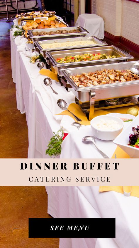 Wedding Food Menu Ideas Buffet, Italian Buffet Menu Ideas, Wedding Lunch Buffet Ideas, Gala Dinner Menu Ideas, Catered Brunch Buffet, Restaurant Buffet Ideas, Lunch Buffet Ideas Food Bars, Italian Wedding Buffet Ideas, Wedding Entrees Buffet