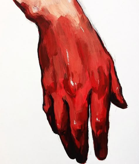 Elly Smallwood, Blood Art, Hand Reference, Arte Sketchbook, Arte Inspo, Red Paint, Drawing Tips, Drawing Techniques, Art Tips