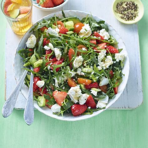 Wimbledon Salad Recipe Wimbledon Recipes, Wimbledon Party, Best Bbq Recipes, May Contain Alcohol, Salad Inspiration, Bbq Sides, Dinner And A Movie, Summer Salad Recipes, All The Elements