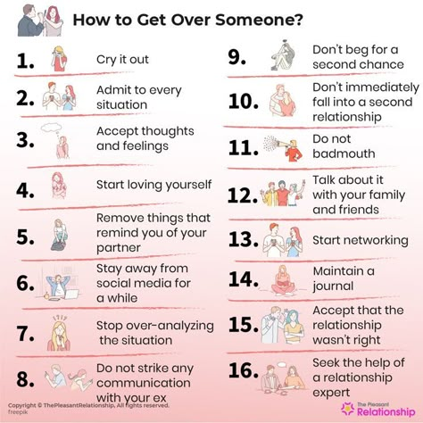 Most of the following Do’s apply for getting over someone you love, your crush, someone you like, someone you dated, or even they will help you get over a break-up. Breakup Tips, Get Over Someone, Getting Over Heartbreak, Healing From A Breakup, Get Over A Breakup, Post Breakup, Breakup Motivation, Get Over Him, Over A Breakup