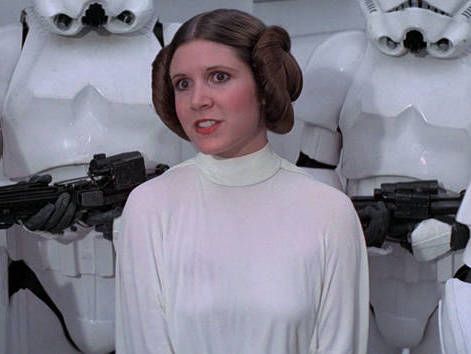 Only You Could Be So Bold Princess Leia Hair Buns, Star Wars Quiz, Princes Leia, Female Movie Characters, Princess Leia Hair, Carrie Frances Fisher, Frances Fisher, Geena Davis, Use The Force