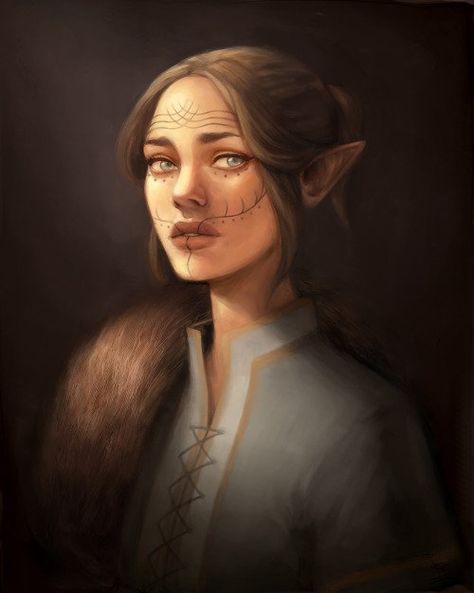 BioWare na Twitterze: "“That's what I do. Fall out of the sky, make bad decisions, and somehow everyone still follows me.” Art by Emily K https://t.co/QCruwYPV7I https://t.co/xlzCVTlLxv" Lavellan Female, Pictures Of Elves, Inquisitor Lavellan, Romance Funny, Dragon Age 3, Dragon Age Games, Female Elf, Dragon Age 2, Dragon Age Inquisition