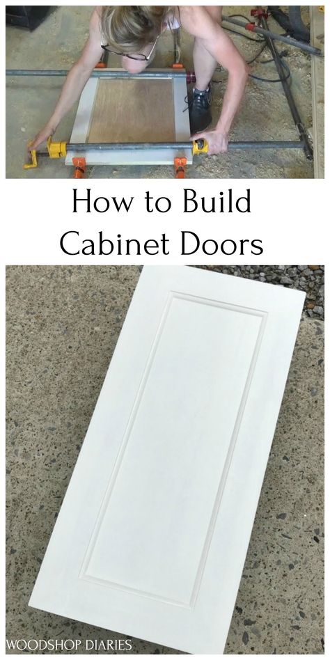 Build Cabinet Doors, Building Cabinet Doors, Diy Shaker Cabinet Doors, Diy Shaker Door, Diy Shaker Cabinets, Building Cabinets, Shaker Cabinet Doors, Diy Cabinet Doors, Dowel Jig