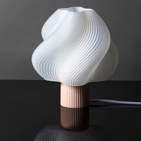 Table Lamp 3d Print, 3d Print Lamp Shade, 3d Print Lighting, 3d Lamp Design, Soft Product Design, 3d Printed Lamp Shade, 3d Printed Design, Lamp 3d Print, 3d Print Light