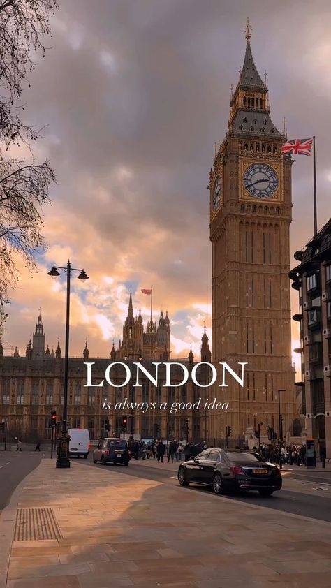 🎥 Credits: travelwithveronicca [IG]| For more amazing places visit http://ceylonly.com London Landscape Photography, Cute Vision Board Pictures, London Best Places To Visit, Uk Trip Aesthetic, Travel Places Aesthetic, London Emojis, Moving To London Aesthetic, Big Dreams Aesthetic, Vision Board London