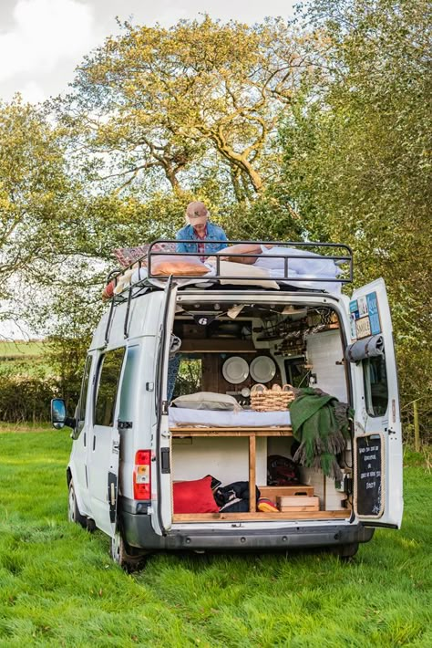 #KONI #KONIImproved #KONIExperience Kangoo Camper, Quirky Campers, Camper Van Life, Campervan Hire, Interior Boho, Kombi Home, Campervan Life, Van Life Diy, Vw Vintage