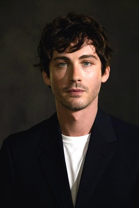 LOGAN LERMAN by Ian Spanier Logan Lerman Long Hair, Logan Lerman Photoshoot, Logan Lerman Aesthetic, Art Of Nora, Male Actors Under 30, Still Falling For You, If We Were Villains, A Touch Of Darkness, Touch Of Darkness