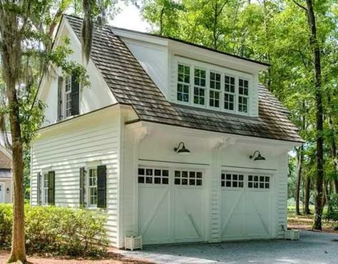 Garage Suite, Detached Garage Designs, Remodel Garage, Big Sheds, Garage Plans Detached, Garage Designs, Carriage House Garage, Garage Guest House, Apartments Exterior