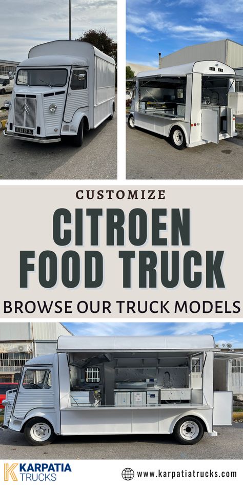 Truck Design Ideas, Tailgate Trailer, Retro Vans, Custom Food Trucks, Catering Van, Own Business Ideas, Tiny Kitchen Design, Food Business Ideas, Truck Business