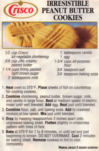 Crisco Peanut Butter Cookies, Pb Cookies, Butter Cookie Recipe, Peanut Butter Cookie, Butter Cookies Recipe, Peanut Butter Cookie Recipe, Food Cookies, Butter Cookie, C Is For Cookie