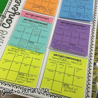 Anecdotal Notes Examples, Notes With Pictures, Tab Template, Running Records, Fourth Grade Writing, Writing Conferences, Writing Checklist, 3rd Grade Writing, Reading Assessment