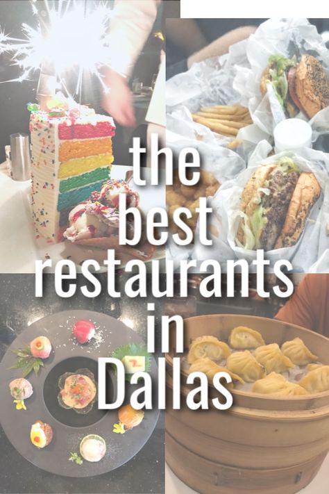 The Ultimate List of the Best Restaurants in Dallas Dallas Texas Restaurants, Dallas Things To Do, Downtown Dallas Texas, Texas Restaurants, Dallas Food, Dallas Travel, Texas Restaurant, Dallas Restaurants, Dinner Places