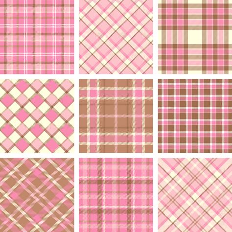 Clothing Fabric Patterns, Printable Paper Patterns, Patterns Fabric, Pink And Brown, Plaid Fabric, Art Clipart, Fabric Pattern, Pink Plaid, Printable Paper