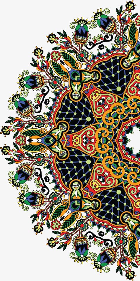 Rajhistani Art, Ethnic Print Pattern, Mandala Png, Islamic Motifs, Persian Art Painting, Design Pattern Art, Print Design Art, Paisley Art, Textile Prints Design