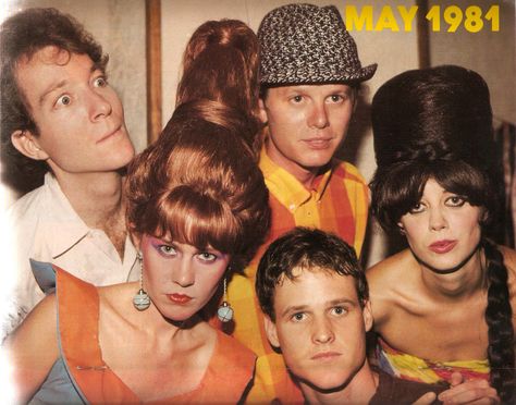 Creem magazine insert calendar The B52s, Kate Pierson, The B 52s, Cindy Wilson, Ricky Wilson, Ska Music, B 52s, Classic Rock And Roll, Bongos