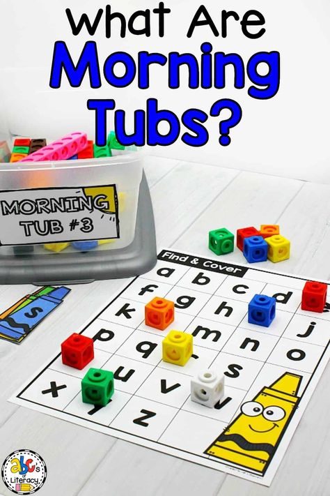 Morning Tub Ideas, Busy Bins, Morning Bins, Kindergarten Morning Work, Morning Tubs, Morning Activities, Tub Ideas, Task Boxes, Morning Meeting