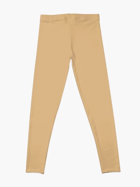 "Skin Tone Nude Colour" Leggings by koovox | Redbubble Earth Color Leggings, Fitted Full Length Beige Leggings, Fleece Nude Leggings, Brown Feaux Leggings, Beige Compressive Leggings For Yoga, Legging Outfits, Nude Color, Outfit Casual, Colorful Leggings