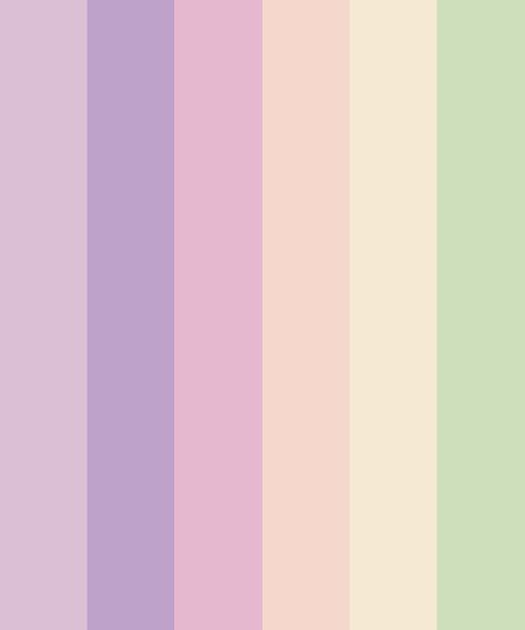 Soft Pastel Tones Color Palette Hexadecimal Color, Purple Palette, Pastel Color Palette, Violet Pastel, Pastel Theme, Pastel Color Schemes, Purple Color Palettes, Color Catalog, Champagne Pink