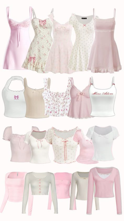 Coquette Outfits, Really Cute Outfits, Girly Outfits, Dream Clothes, Cute Fits, Fit Inspo, Dream Wardrobe, Pretty Outfits, Cute Clothes