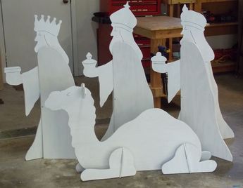 Wood Nativity Scene Outdoor, Nativity Decorations Christmas, Navity Scene Ideas, Nativity Diy, Outdoor Nativity Sets, Plywood Christmas, Nativity Scene Diy, Outdoor Nativity Scene, Bethlehem Christmas