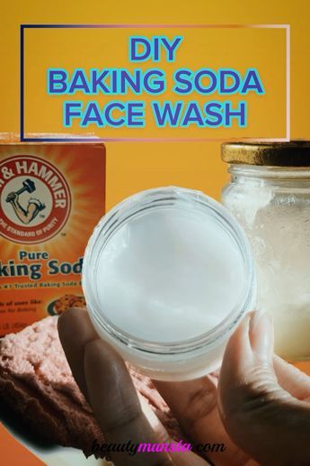 Did you know baking soda is a natural face wash? Heres how to make your own diy baming soda face wash and how it benefits your skin! Baking Soda Soap Recipe, Baking Soda And Coconut Oil Face Wash, Coconut Oil And Baking Soda Face Wash, How To Make Face Wash, Diy Face Wash Daily, Baking Soda Face Wash, Baking Soda Facial, Face Cleansing Routine, Diy Baking Soda