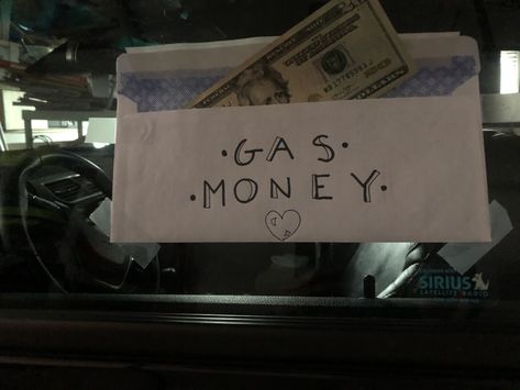 How to safely get gas in the new era. It’s my mother’s idea. Obviously, you put the money all the way in and close the top. We live blocks from our gas station. But if you don’t, you pull over and tape it on right before you get there. Gas Money, New Photo Download, Photo Download, Gas Station, My Mother, The Money, Light Box, New Era, The Way