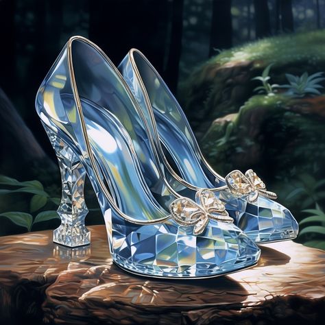 My Images Fantasy Heels, Whimsical Shoes, Fancy Heels, Fairy Shoes, Glass Shoes, Beautiful Photoshoot Ideas, Designer Slippers, Jewellery Design Sketches, Cinderella Shoes