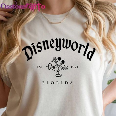 Retro Mickey And Friends Disneyworld Est 1971 T-Shirt Family Shirt Magic Kingdom Sweatshirt Classic Check more at https://customgiftto.com/product/retro-mickey-and-friends-disneyworld-est-1971-t-shirt-family-shirt-magic-kingdom-sweatshirt-classic/ Family Shirt, Mickey And Friends, Disney Trip, Disney Outfits, Disney Trips, Magic Kingdom, Family Shirts, Disney World, Disney