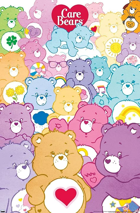 Groups Poster, Wall Poster Prints, Barn Wood Frames, Trends International, Bear Wallpaper, Print Trends, Care Bear, Care Bears, Wall Poster