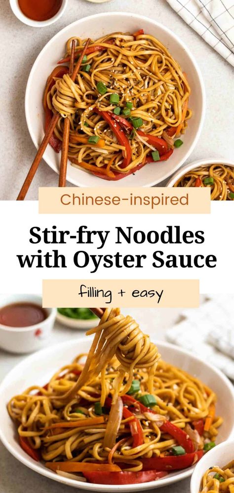 Oyster Stir Fry Sauce, Garlic Noodles Recipe Asian Oyster Sauce, Fish Sauce Recipe Stir Fry, Noodles With Oyster Sauce, Oyster Sauce Uses, Recipes Using Oyster Sauce, Stir Fry Sauce With Oyster Sauce, Stir Fry Egg Noodles, Noodle Stir Fry Sauce