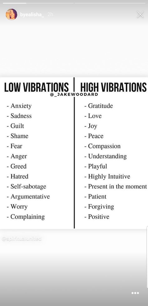 Low vs High vibrations Low And High Vibration, High Spiritual Energy, High Matinence To Be Low Matinence, High Vibration Frequency, High And Low Vibrations, Raising Vibrations Quotes, Low Vibes Quotes, High Vibration Vs Low Vibration, High Frequency Vibration