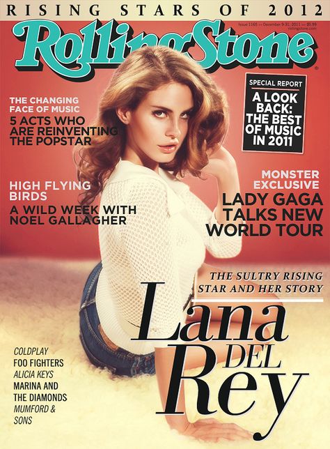 Lana Del Rey covers Rolling Stone (Dec.2011) #LDR Lana Del Rey Magazine Cover, Lana Del Rey Rolling Stone, Vintage Posters Music, Lana Del Rey Magazine, Lana Del Rey Posters, 60s Posters, Rolling Stone Magazine Cover, Rolling Stone Magazine, Rolling Stones Magazine